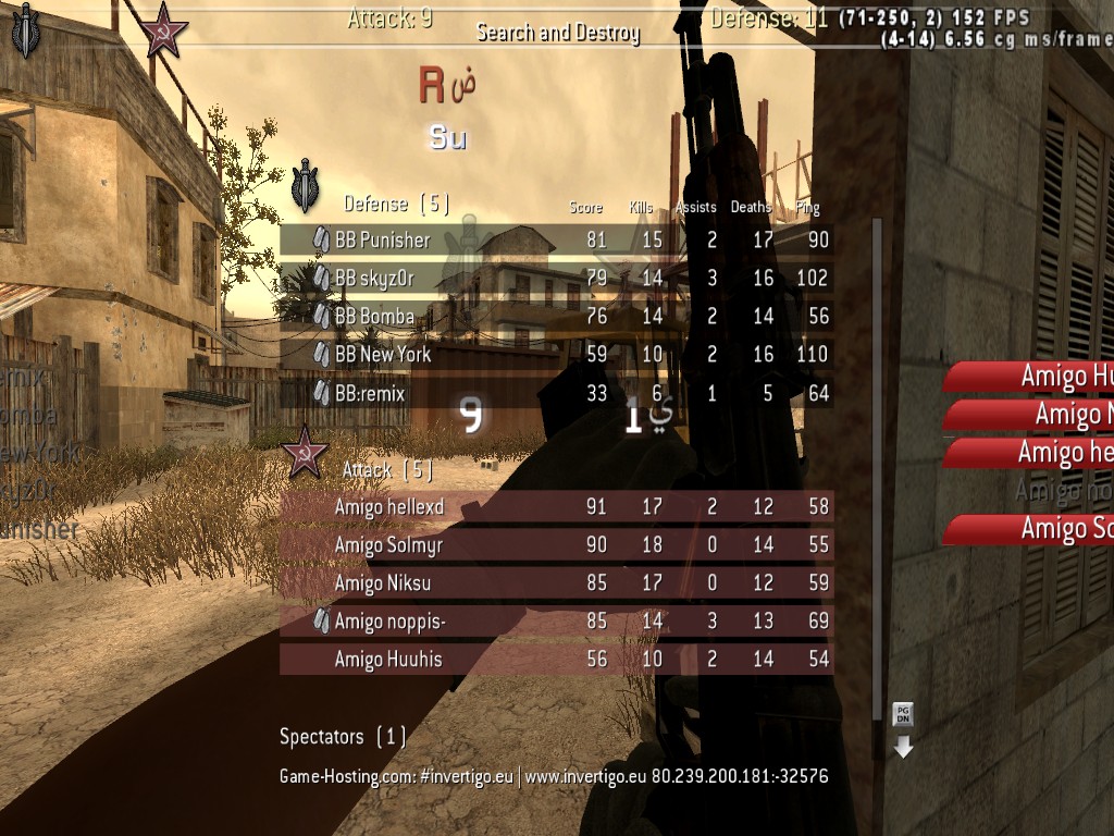 Backlot Cod4